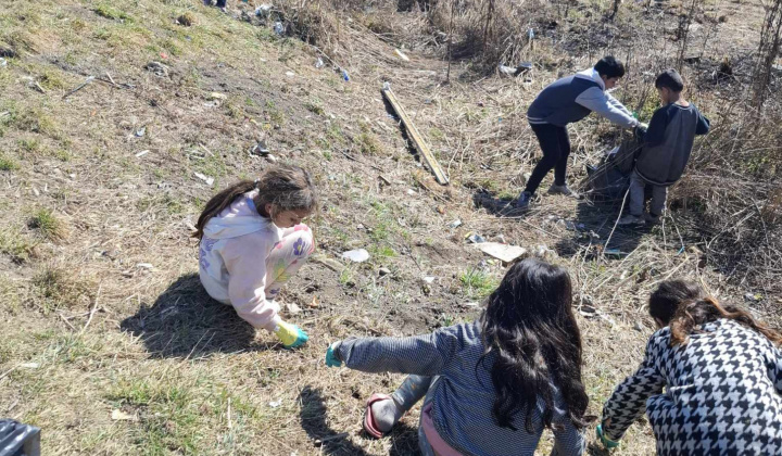 Rozvojový tím v akcii / Separácia odpadu - foto